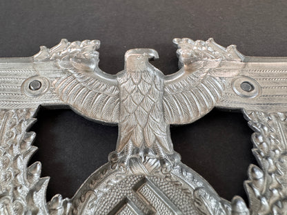 Image of product: third reich german police shako helmet eagle badge