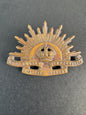 Image of Australian Commonwealth Military Forces Slouch Hat Badge