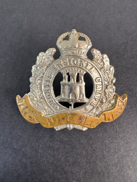 Image of Edwardian British Army Suffolk Regiment Cap Badge