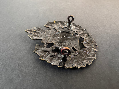 Image of product: ww2 canadian army royal winnipeg rifles officers cap badge
