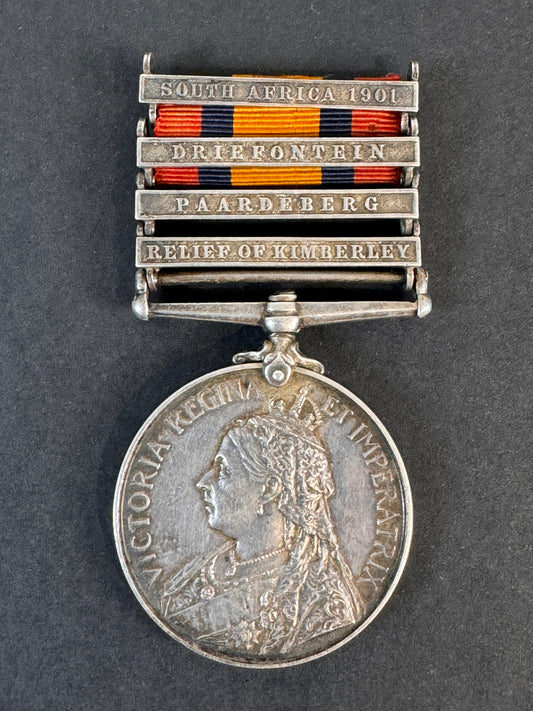 Queen's South Africa Medal Gloucestershire Regiment (Boer War)