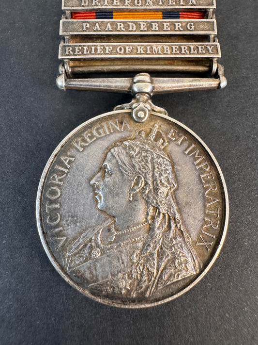 Image of product: queens south africa medal gloucestershire regiment boer war