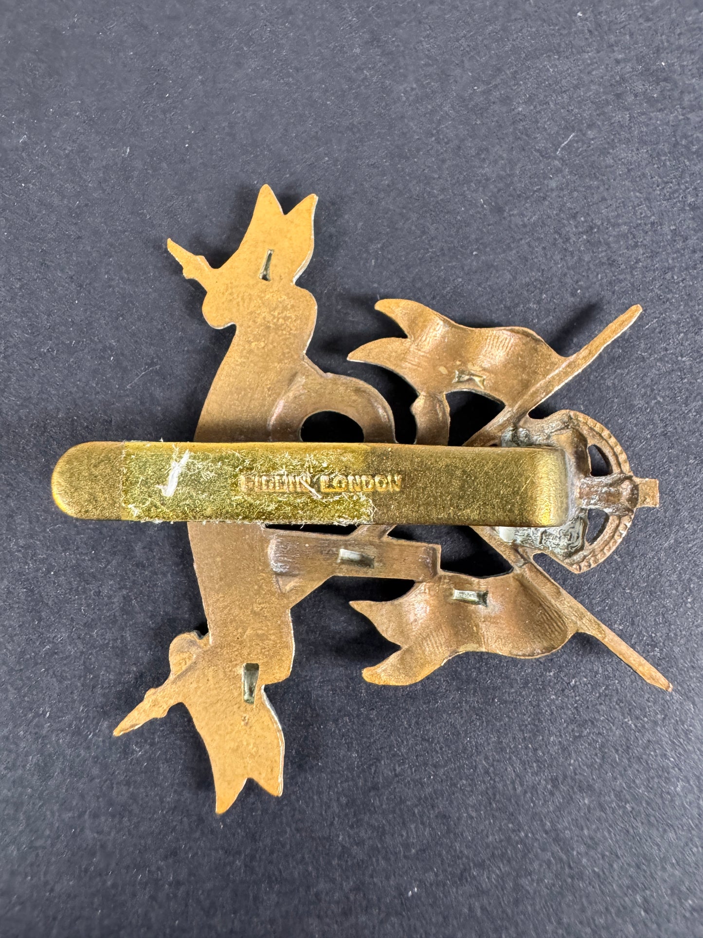 Image of product: ww1 british army 16th lancers cavalry cap badge firmin