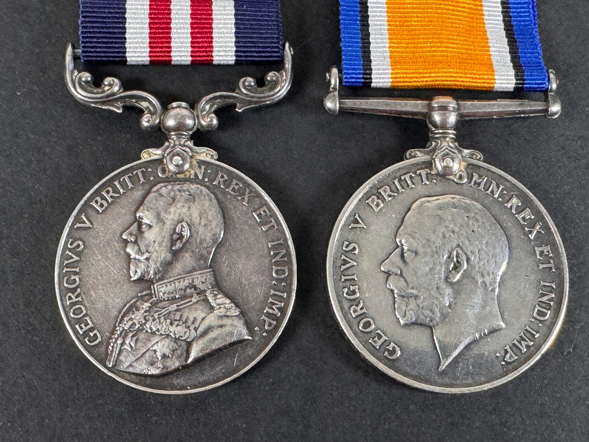 Image of product: ww1 british army military medal pair
