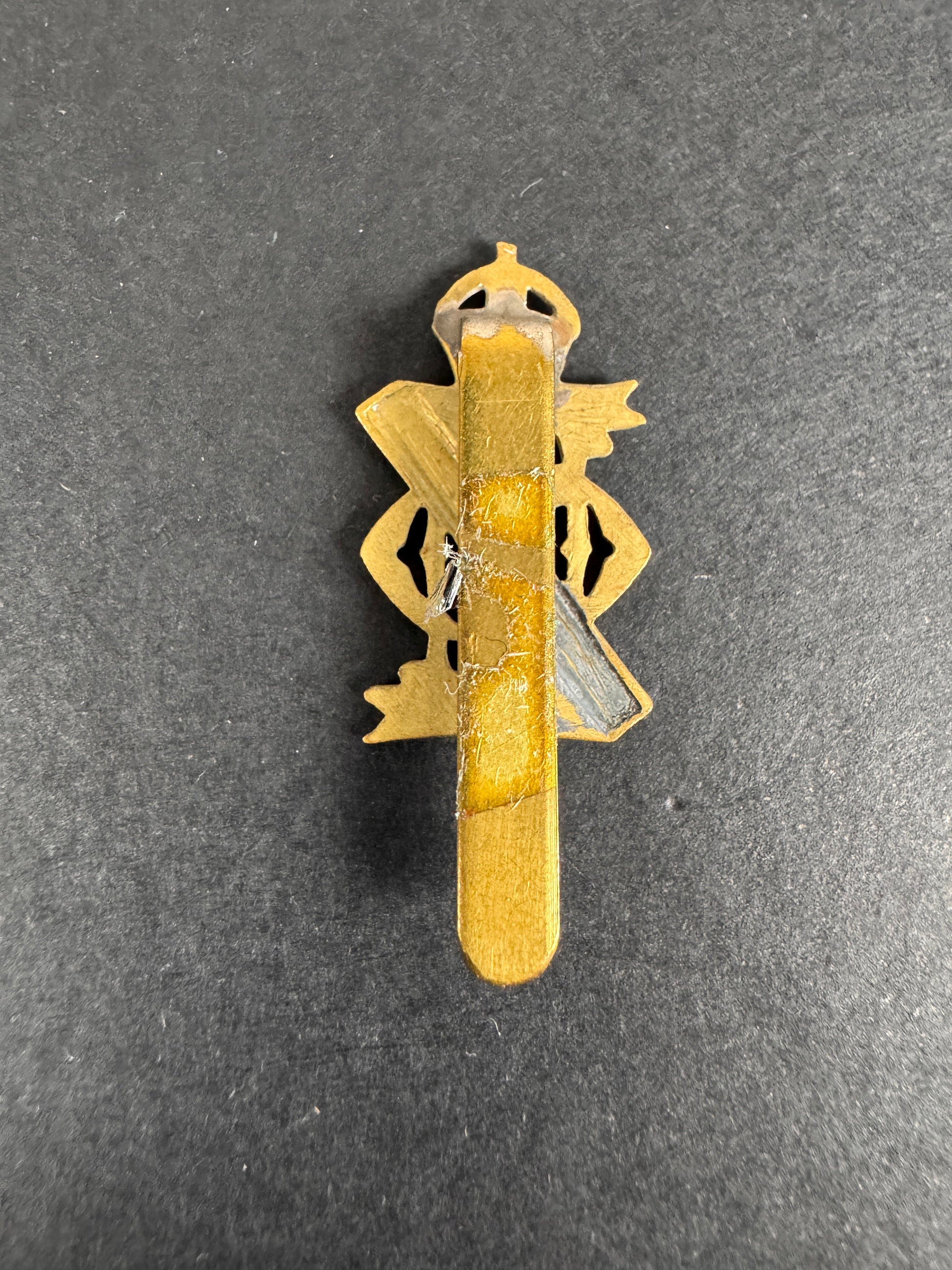 Image of product: ww2 british army 13th 18th royal hussars regiment cap badge