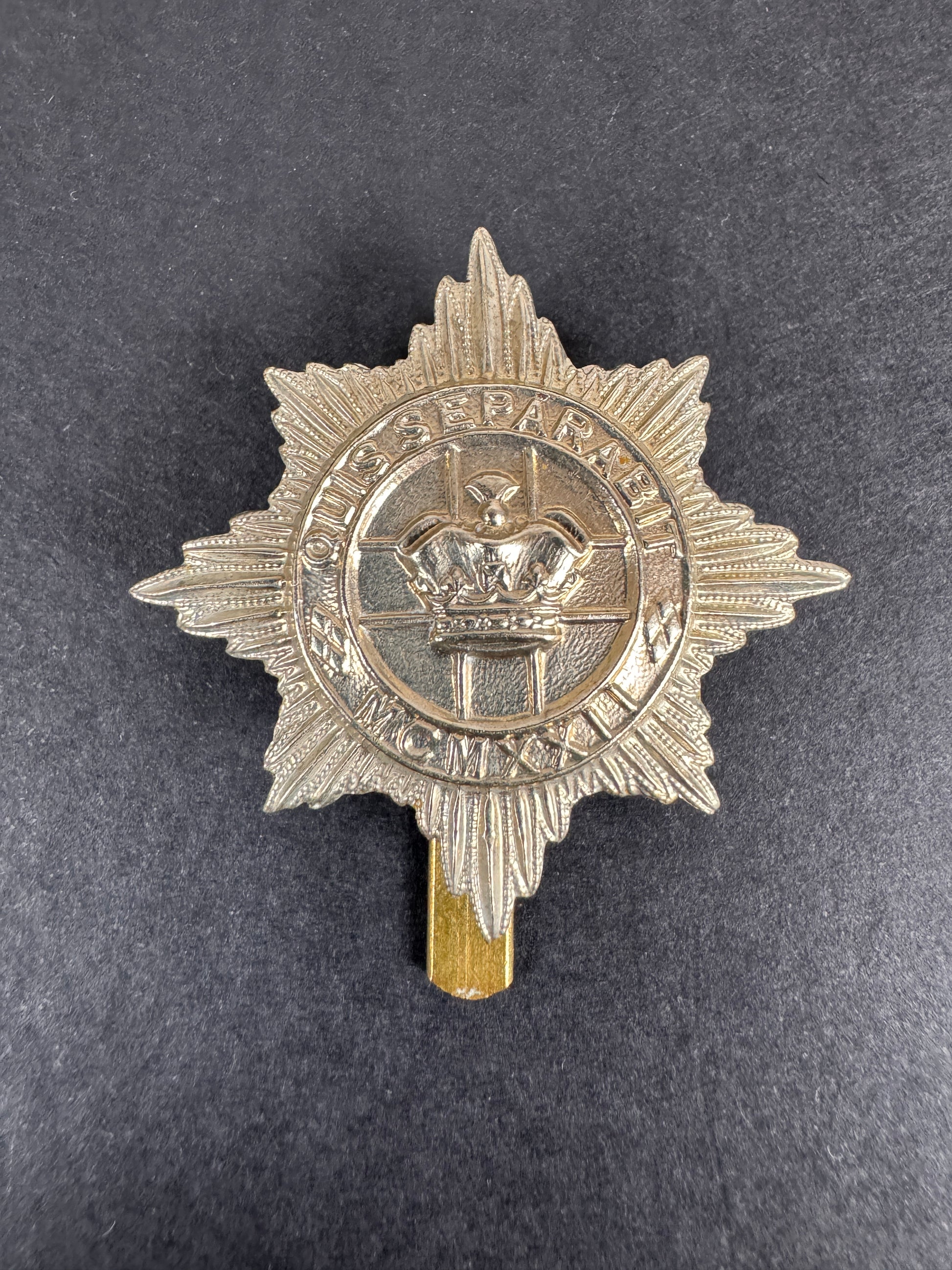 Image of WW2 British Army 4th 7th Royal Dragoon Guards Cap Badge
