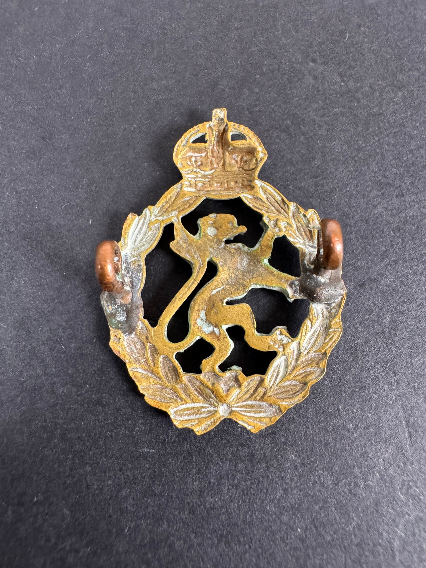 Image of product: ww2 british womens royal army corps wrac cap badge