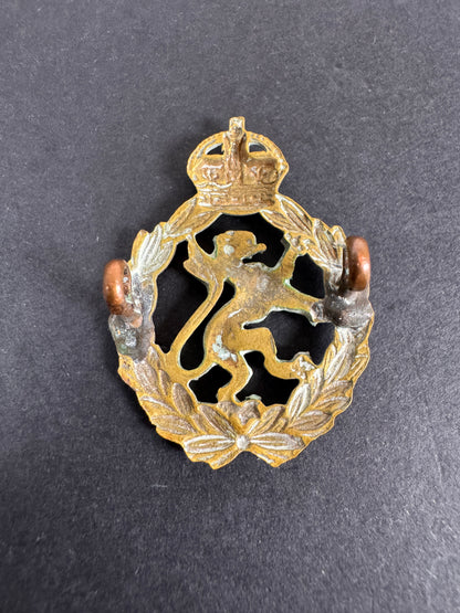 Image of product: ww2 british womens royal army corps wrac cap badge