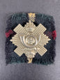 Image of WW2 British Army Highland Light Infantry Glengarry Cap Badge