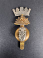Image of WW2 British Army Royal Irish Fusiliers Cap Badge