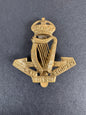 Image of WW1 British Army Royal Irish Regiment Cap Badge