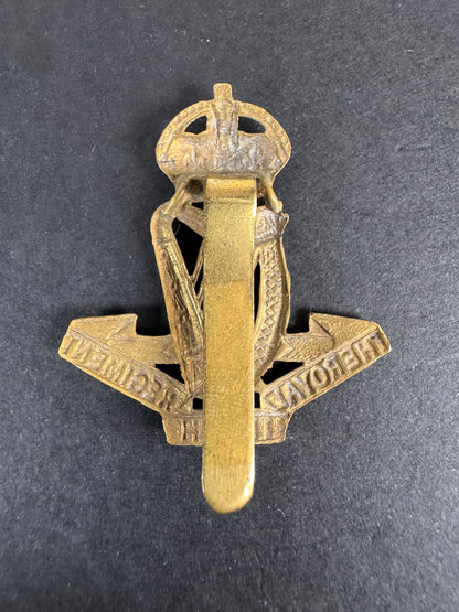 Image of product: ww1 british army royal irish regiment cap badge