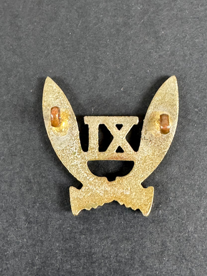 Image of product: indian army 11th xi gurkha rifles regiment cap badge
