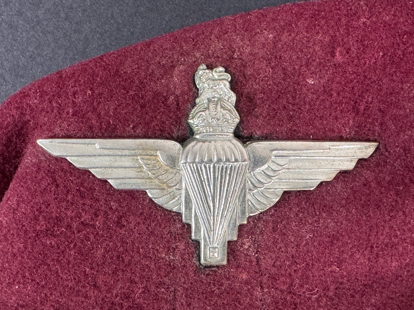 Image of product: ww2 british army parachute regiment maroon beret