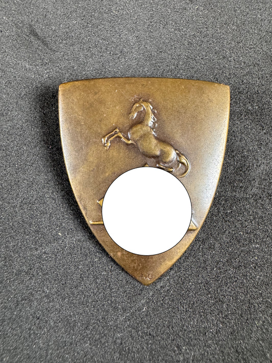 Photo 1 of Third Reich German NSDFB Stahlhelm War Veteran's Tinnie 1934 - collectible militaria item