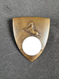 Photo 1 of Third Reich German NSDFB Stahlhelm War Veteran's Tinnie 1934 - collectible militaria item