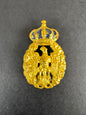 Image of WW2 Italian Air Force Cap Badge (Regio Aeronautica)