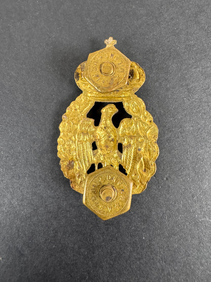 Image of product: ww2 italian air force cap badge regio aeronautica