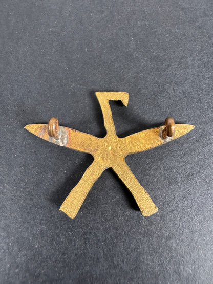 British Indian Army 7th Gurkha Rifles Cap Badge