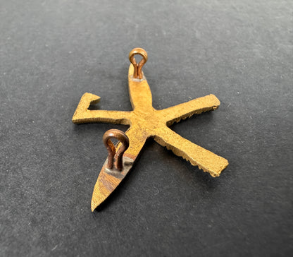 British Indian Army 7th Gurkha Rifles Cap Badge
