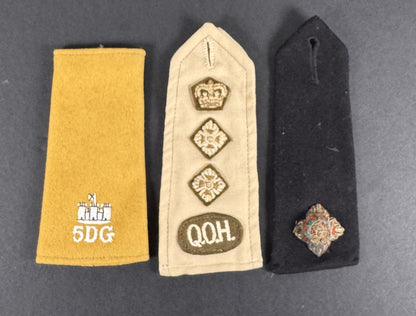 British Army Cavalry Officer Uniform Shoulder Straps
