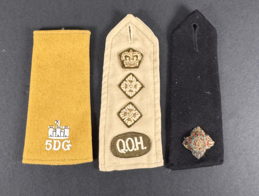 British Army Cavalry Officer Uniform Shoulder Straps