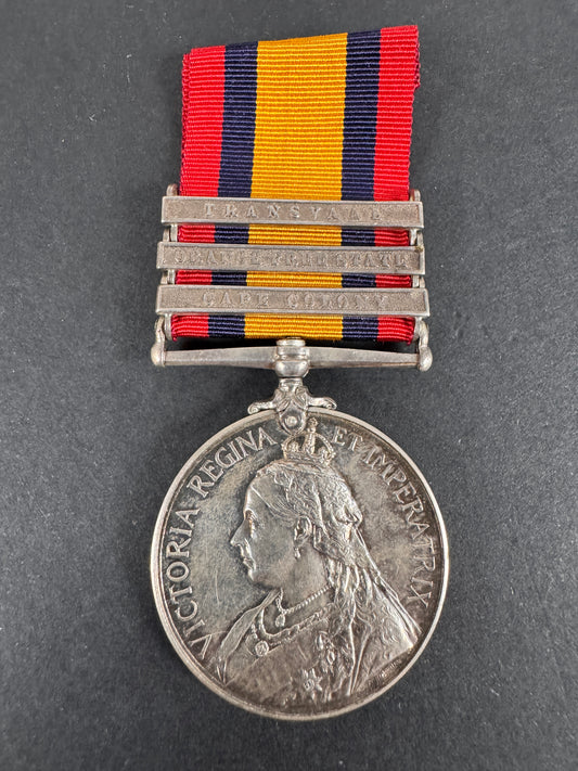 Queen's South Africa Medal East Lancashire Regiment (Boer War)