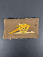 WW2 British Army Royal Artillery Master Gunner Printed Rank Badge