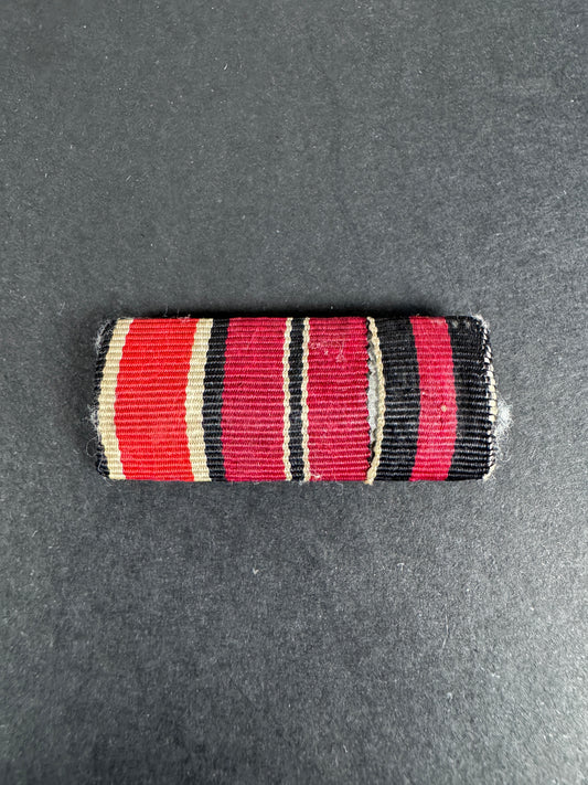 WW2 German Ribbon Bar (Ordensspange) Iron Cross Ostmedaille Sudetenland