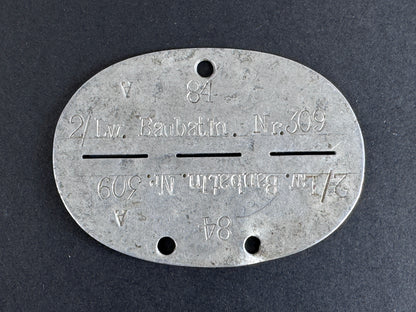 WW2 German Luftwaffe Dog tag ID Disc