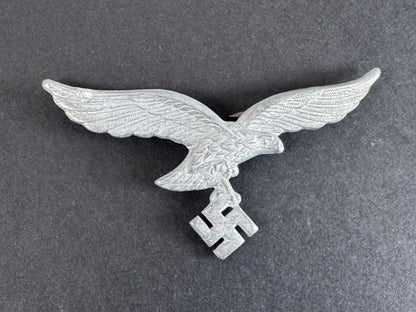 WW2 German Luftwaffe Eagle Visor Cap Badge