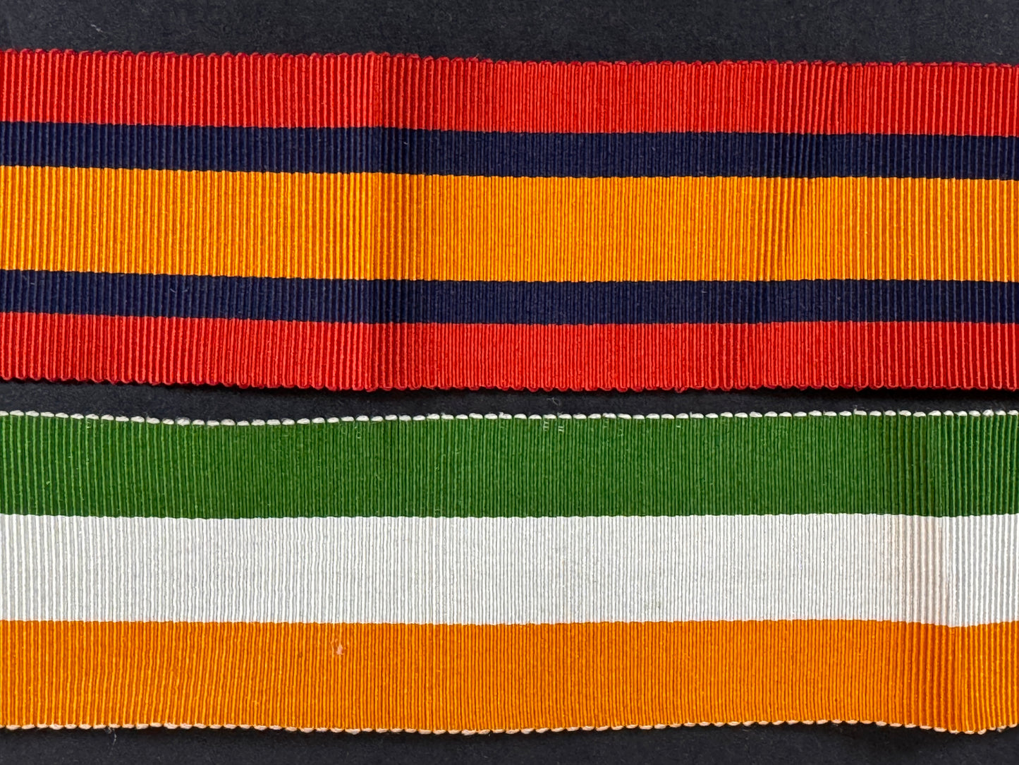British King & Queen South Africa Medal Ribbon Boer War