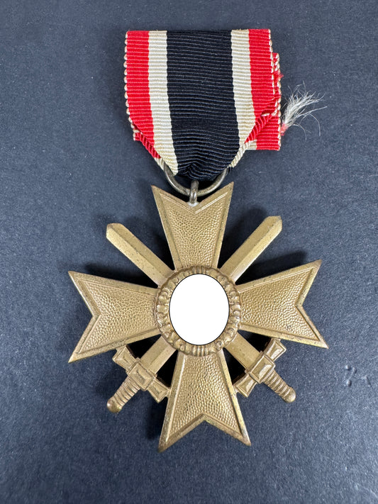 WW2 German War Merit Cross 2nd Class with Swords Medal for Combatants