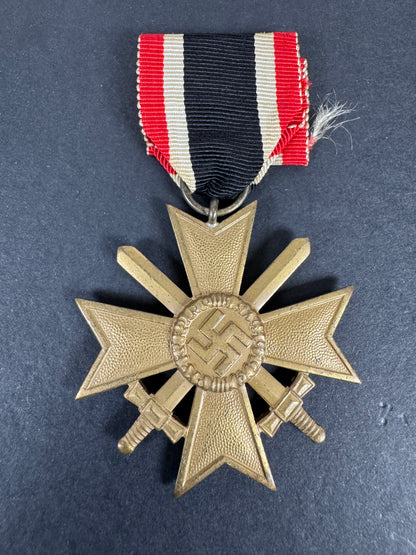 WW2 German War Merit Cross 2nd Class with Swords Medal for Combatants