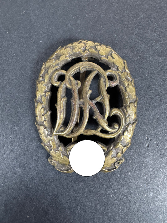 WW2 German DRL Sports Badge Bronze Grade - Wernstein