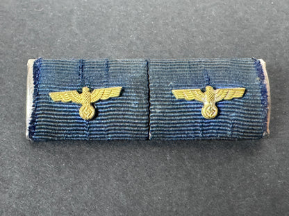 German Wehrmacht Long Service Medal Ribbon Bar