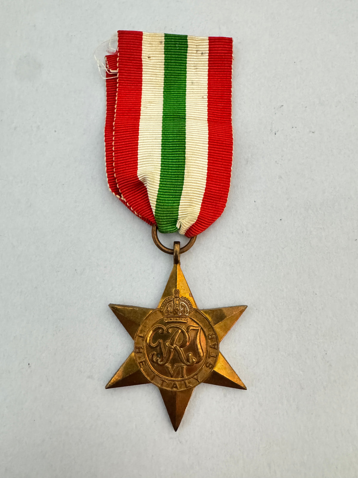 WW2 British Italy Star Medal