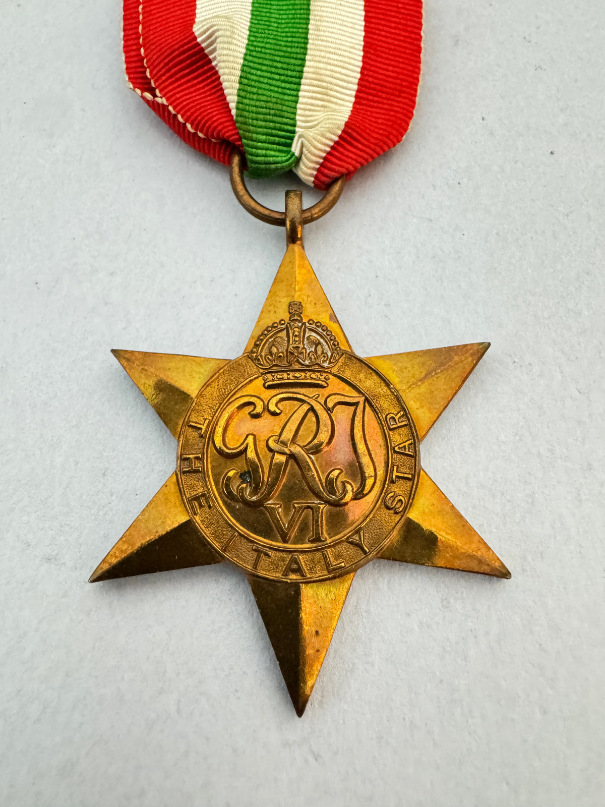 WW2 British Italy Star Medal