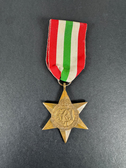 WW2 British Italy Star Medal