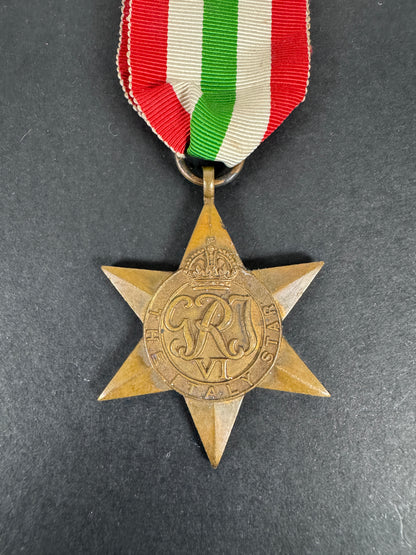 WW2 British Italy Star Medal