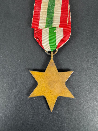 WW2 British Italy Star Medal