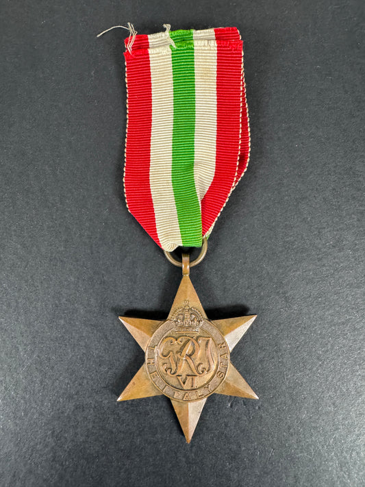 Italy Star WW2 British Campaign Medal