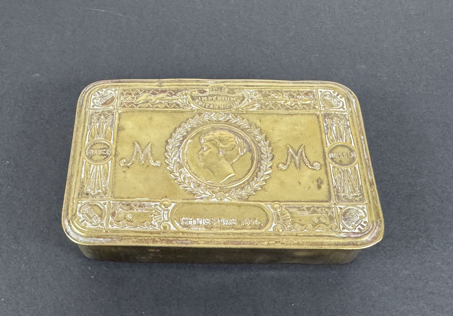 WW1 British Princess Mary Gift Tin Christmas 1914