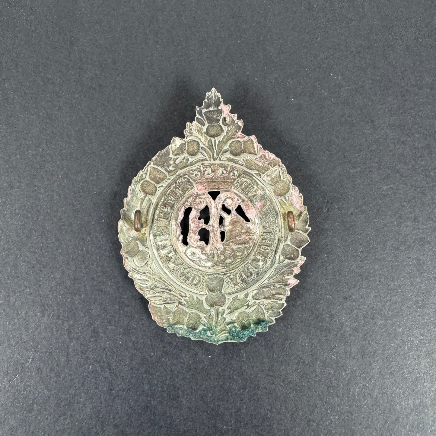 WW2 British Army Argyll Sutherland Highlanders Glengarry Cap Badge