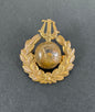 WW2 British Royal Navy School of Music Cap Badge