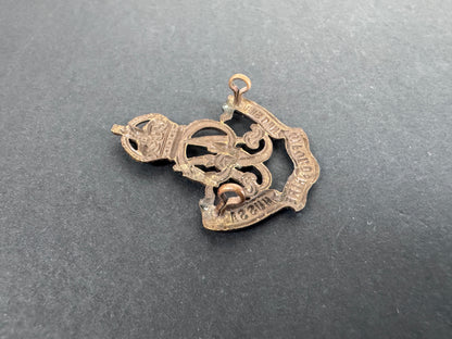 British Army Queen's Own Oxfordshire Hussars Yeomanry Cap Badge