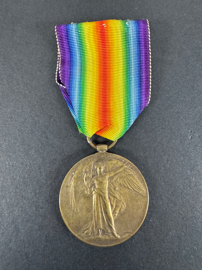 WW1 British Inter Allied Victory Medal - Middlesex Regiment