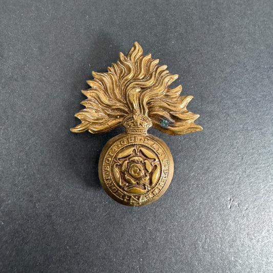 British Army Royal Fusiliers Cap Badge Edwardian Era