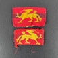 WW2 British Army HQ Land Forces Hong Kong Formation Signs (Pair)