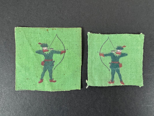 WW2 British Army North Midland Military District Formation Signs (Pair)
